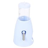 COSMEVIVI 縦型給水器 ハムスター用ボトル 家用チンチラ用 水漏れ防止設計 透明ボトルで残量確認可能 床置き型ペット用水飲み