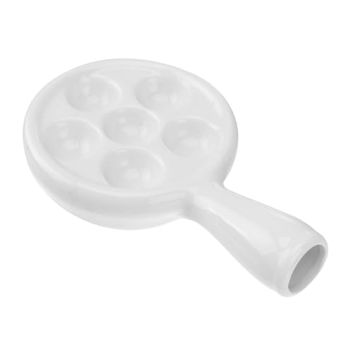 CIYODO Placa de para Hornear Caracoles con Mango Ergonómico Resistente Horno y Lavavajillas para Cocina Doméstica y Restaurante