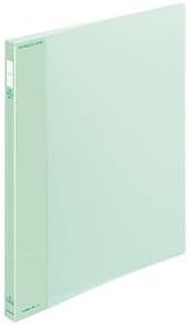 (まとめ) コクヨ ポップリングファイル(スリム) A4タテ 2穴 100枚収容 背幅21mm 緑 フ-PS410G 1冊 【×10