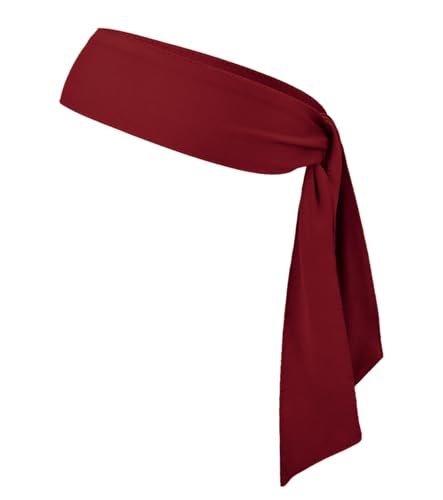 Image of Sport Tie Headbands Tennis Head Tie for Men Women Sports Fans Ninja Soccer Basketball Teams Head Ties Halloween
