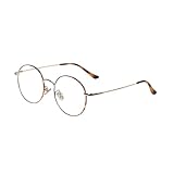 [エコライドワールド] ブルーライトカット メガネ 度なし パソコン用 紫外線 UV pc 伊達 メンズ レディース キッズ 軽量 (ブラウンデミ) gs-p-006-07