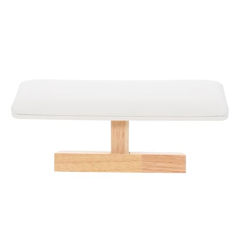 MUCKLILY Wooden Leather Bracelet Display Stand Multi-function Jewelry Rack Organizer for Bracelets Watches and Bangles Stylish Showcase for Tabletop Storage and Display