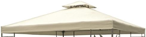 Telo Copertura Per Gazebo 3x3mt Con Airvent - Ricambio Ecrù Universale Per Aggancio Spigoli - Foto 7