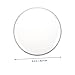 BESPORTBLE 10-Inch Drum Skin Replacement Universal Drum Head Cover in Cream Color Sturdy for Percussion Instruments for and Music Enthusiasts