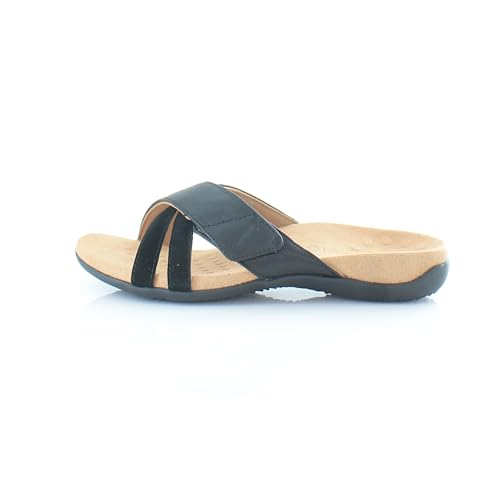 Image of Vionic Women's Rest Zarie Slide Sandals- Supportive Sandals and Indoor /Outdoor Slip Ons That Includes an Orthotic Insole and Cushioned Outsole for Arch Support, Sizes 5-12