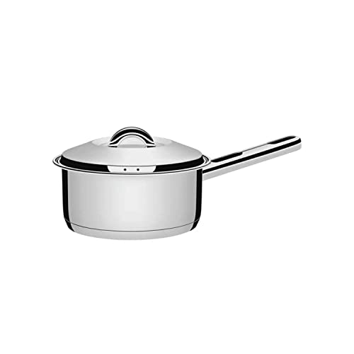 Tramontina-62501200-Solar-Bottom-3-Layer-Stainless-Saucepan-79-inches-20-cm-Thermal-Conduction-3-Layer-Construction-Stainless-Steel-Dishwasher-Safe-Gas-and-Induction-Compatible-Gift-for Tramontina 62501/200 Solar, Bottom 3-Layer Stainless Saucepan, 7.9 inches (20 cm), Thermal Conduction, 3-Layer Construction, Stainless Steel, Dishwasher Safe, Gas and Induction Compatible, Gift for - Image 1