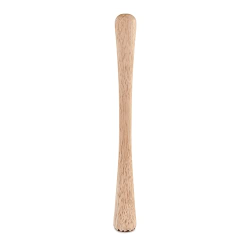 True Smash Wooden Muddler for Cocktails with Ergonomic Contoured Handle, Durable Cocktail Muddlers...