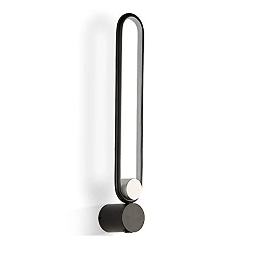 Aplique de pared de metal lineal LED moderno de 9W con diseño circular 2
