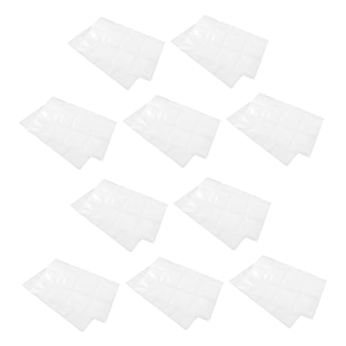 VILLFUL 10 Sheets Automatic Water Absorption Ice Bag Food Bags for Ice for Non-woven Fabric on The Back