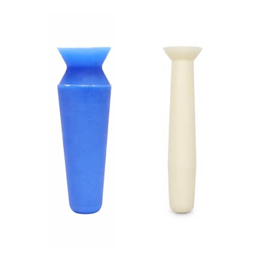 Image of Scleral Contact Lens Insertor & Remover, NC Plungers for RGP Hard & Scleral Lenses, Safe Hygienic Soft Silicone