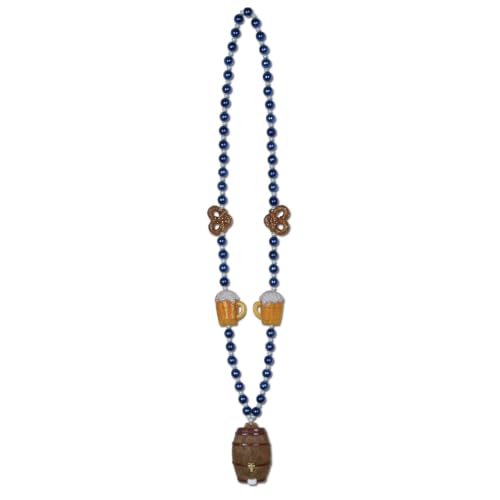 Beistle Oktoberfest Beads with Keg Medallion...