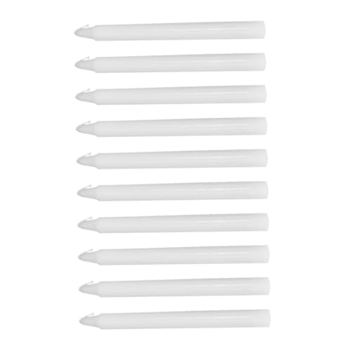 HOODANCOS 10Pcs Long Emergency Candles Elegant Candles for Home Camping and Outdoor Lighting for Blackouts and Special Occasions Paraffin Wax