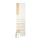 3 ARCHES USA, The Blessing Tallit, 73”X 33” Messianic Prayer Shawl Christian-Messianic Large Tallit With Bag & Brochure (Gold/White)