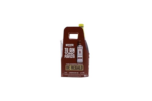 Beefeater London Dry Ginebra con Regalo Tónica Zero - 700 ml