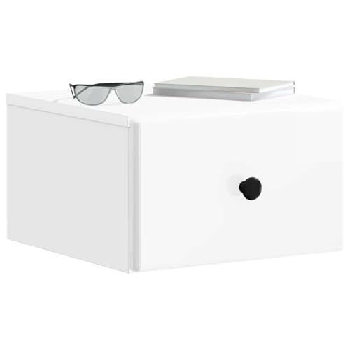 Table de chevet murale pour petit espace de chambre et studio urbain