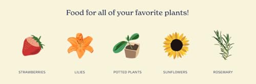 True Organic All Purpose Plant Food – Organic Fertilizer for Fruits, Vegetables, Flowers, and Herbs – 4lb Bag Covers 87 sq. ft.