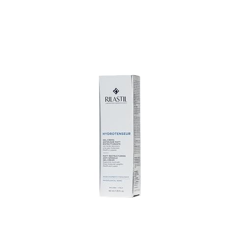 Rilastil Hydrotenseur Gel Crema Matt Antirughe Ristrutturante, Texture Leggera e dall'effetto mattificante con Acido Ialuronico per Pelli Miste, Confezione 40 ml - 2