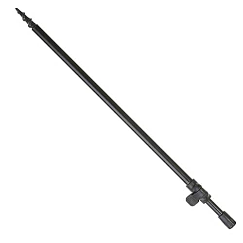 Mikado BANKSTICK Aluminium Erdspeer Erdspieß 50-90cm teleskopierbar Rutenhalter mit Erdbohrer