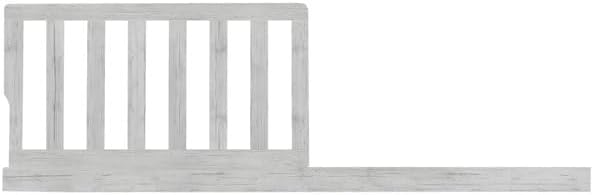 Solid Wood Toddler Bed Safety Guard Rail for Evolur Baby Convertible Cribs
