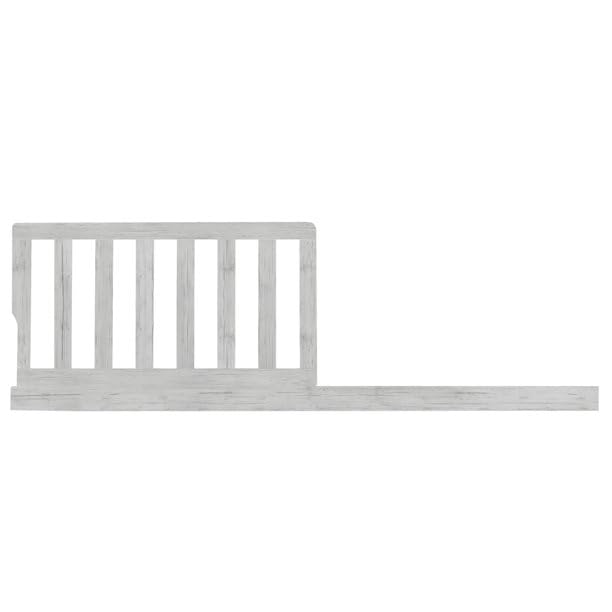 Image of Toddler Bed Safety Guard Rail for Evolur Baby Convertible Cribs - Solid Wood Rail for Convertible Crib to Toddler Bed Conversion - Safety Bed Rail for Children (Vintage Grey, Model 846)