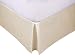 REVITEX - Cubre canapé para somier de Cama 90, de algodón y poliéster, Color Beige, 1 Pieza de 90x190, Altura de faldón de 33 cm., fácil de Colocar y Lavar