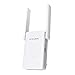 Mercury TP-Link ME80X Ripetitore WiFi 6 AX3000Mbps, 1 Porta Gigabit Ethernet, Ripetitore WiFi Potente per Casa, Wifi Extender, Compatibile con Tutti i Box Internet, 2 Antenne Esterne, Modalità RE/AP.