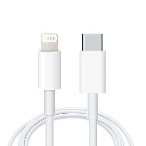 Charging Cable, Original 20W Type C to Lighting Fast Charging Cable For iPhone 14/14 Plus Max iPhone 13/13 Pro/13 Pro Max/ 12/12 Pro Max iPhone 11 Free Cable Protector | 6 Months Warranty, White (B0CW641RTH) Amazon Price History, Amazon Price Tracker
