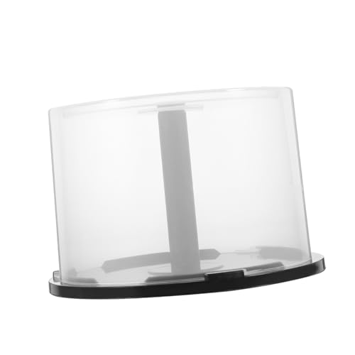 VILLCASE 2pcs Cd Dvd Storage Bucket Portable Empty Containers Holds Discs Sturdy Cd Storage Rack for Organizing and Protecting Your Collection
