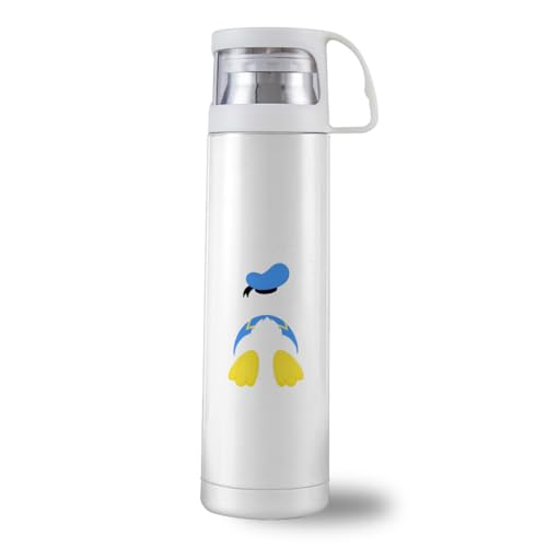 水筒 ドナルドダック 魔法瓶 ステンレスボトル マグボトル 500ml 保冷 保温 おしゃれ かわいい キャラクター 人気 グッズ 男女兼用 大人 子供用 プレゼント 贈り物 コーヒーカップ