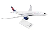 SkyMarks Delta Air Lines Airbus A330-900neo 1/200 Scale Airplane Model (SKR984) – Detailed Display Aircraft with Stand, Modern Widebody Jet Collectible for Adults Ages 14+
