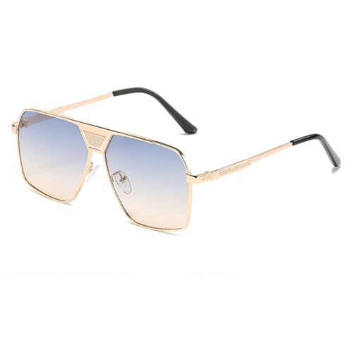 Lunettes de soleil rectangulaires LVTFCO UV400 pour protéger vos yeux et styliser votre regard