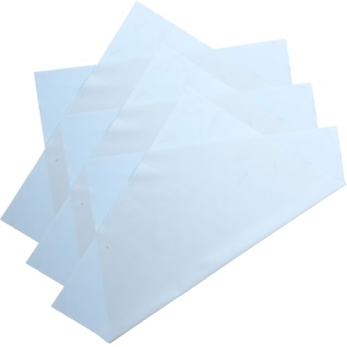 VALICLUD 3 Paños de Limpieza para Gafas y Pantallas Electrónicas, Paños de Microfibra 37x37 Cm, Color Azul Claro, sin Pelusas ni Rayones, para Cámaras, Móviles y Ordenadores