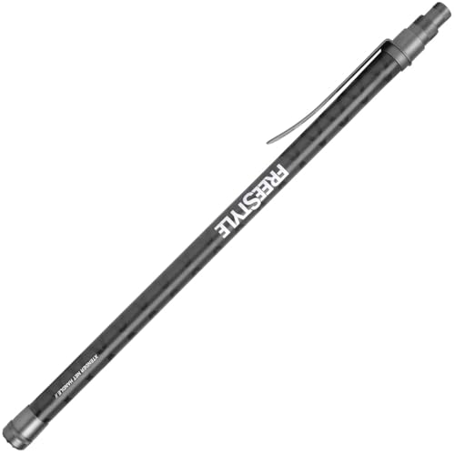 Spro Freestyle 3,80m Xtender Net Handle - Teleskop Kescherstange für Kescherköpfe, Keschergriff für Kescher zum Spinnfischen, Teleskopstab für Spundwandkescher