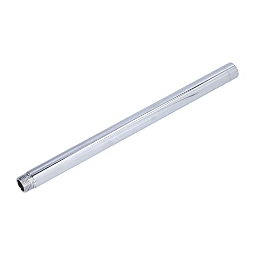 Brazo de ducha de 30 cm/12 pulgadas G1/2 pulgadas de ducha de acero inoxidable con acabado cromado pulido fácil de instalar y limpiar para el baño y el baño