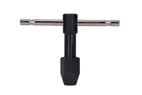 Century Drill & Tool 98502 T-handle Tap Wrench, 1/4" - 1/2",