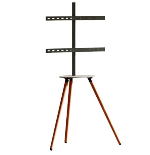 Support de sol pivotant pour téléviseur haut de gamme au design minimaliste et robuste - 2