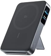 Anker MagGo Powerbank 2 Pro, Qi2.2 25W 10000mAh MagSafe Powerbank | Kabellose Powerbank mit aktiv...