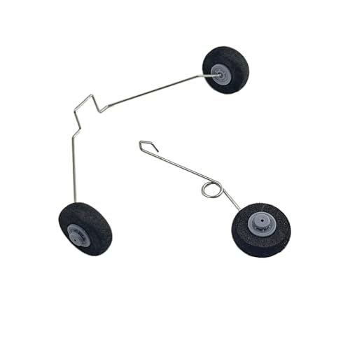 Gracilaria RC Airplane Landing Gear Replace Kit Landing Gear Wheel Set for RC Airplane Helicopter...