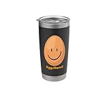 Egg Head Smarty Pant Camiseta Funny Quiz equipos Vaso térmico de acero inoxidable de doble pared