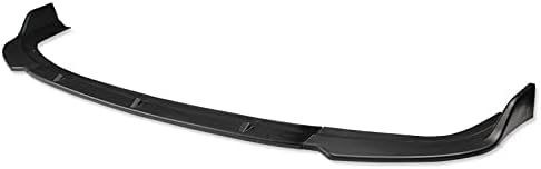 3PCS Front Bumper Lip Kit fit for compatible with 1996-1998 Honda Civic, CS-Style Splitter Trim Protection Spoiler, Air-Dam-Chin-Diffuser (Unpainted Matt Black)