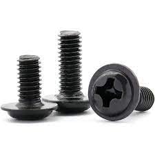 Image of Rely⇒VP INDUSTRIES (Pcs-25) M6x20 mm Pan Combination Phillips-Slotted with washer screw