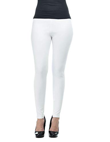 Image of Frenchtrendz Women's Skinny Fit Mid Rise Stretchable Cotton Spandex Jegging Pull On (XS-4XL)