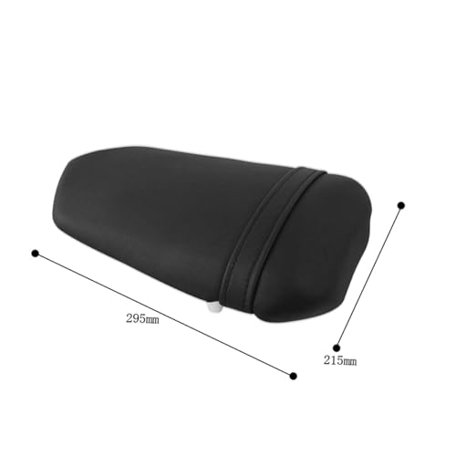 Siège pour moto passager de remplacement direct compatible Yzf R1 en polyuréthane noir