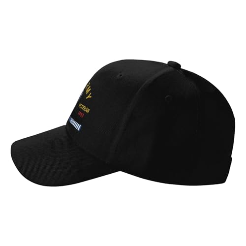 Infantry School ' Follow Me Korean War Veteran Classic Duckbill Caps for Stylish Sun Protection Black3