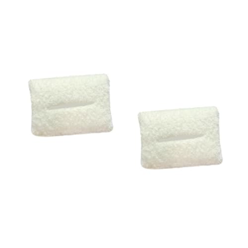 2 Piezas Caja de extracción de Papel de Lana Titulares Refuerzo Asiento Organizador Neto Basura Cosa Soporte para pañuelos montado en el Coche servilletero sherpas iplusmile