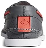 Sperry Men's Authentic Original 2-Eye Perf Boat Shoe, Black, 11 | Image 7