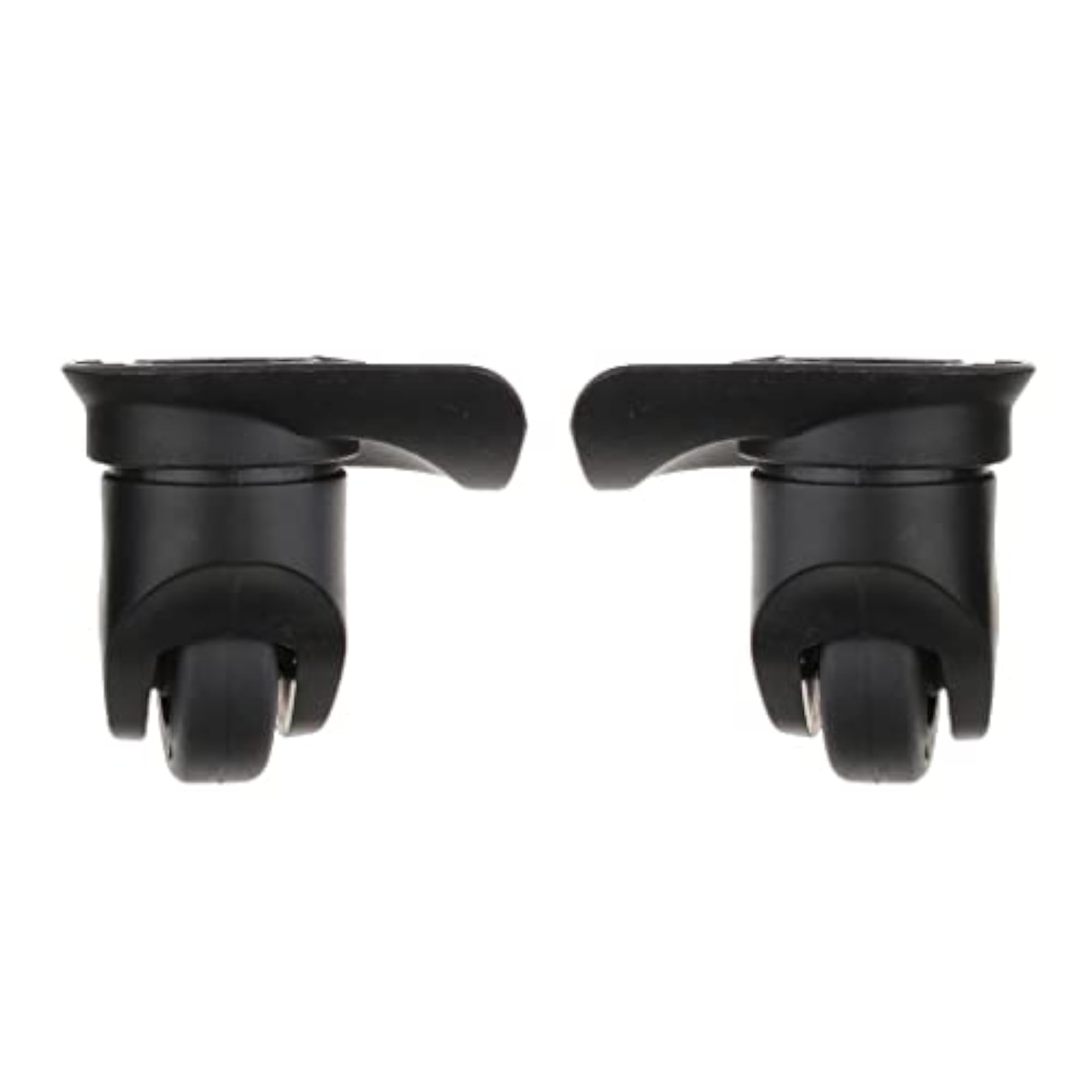 2x Universal Silent Luggage Casters Replacement Wheels