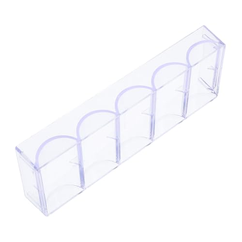 HEALLILY Soporte transparente pequeño para tartas, bandejas de servir para fiestas, bufés, soporte para pasteles, elevadores de mesa, elevadores de alimentos para mesa de buffet, soporte de bandeja