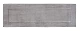 FABBRICA HOME Ultra-Soft Extra-Thick Memory Foam Extra Long Bath Runner Mat (2 ft x 6 ft, Grey)