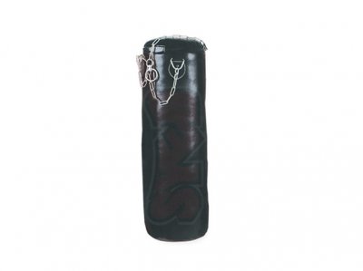 Bestzo MMA Punching Bag -Synthetic Leather Black-Unfilled 59 Inch